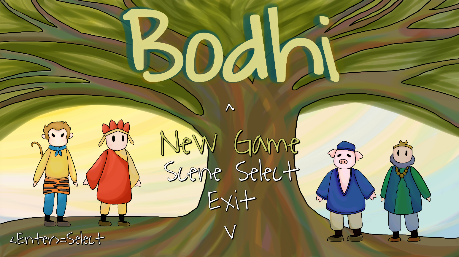 Bodhi's Main Menu